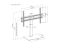 TV stand: Gembird TVS-D75S-01 Tabletop TV Stand 37"-75" Black