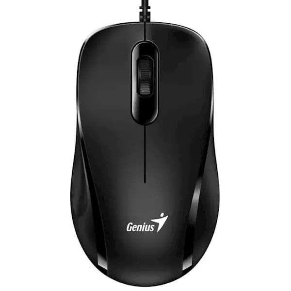 DX-101, GENIUS, Mouse, Optical, USB, BLACK.