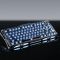 Keyboard GravaStar Mercury K1 80keys, GravaStar x Kailh Cheery Pink, EN, BT/WL/USB, Stealth Black