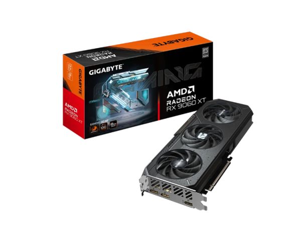 Video card: Gigabyte Radeon RX9060 XT GAMING OC 8GB 128 -Bit GDDR6 - GV-R9060XTGAMING OC-8GD