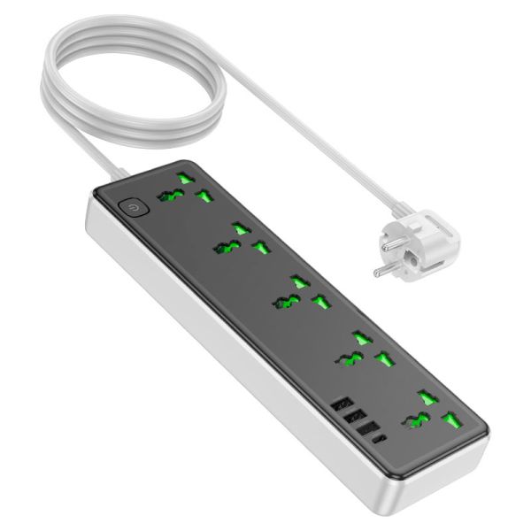 Hoco AC13A Talento 5-position socket