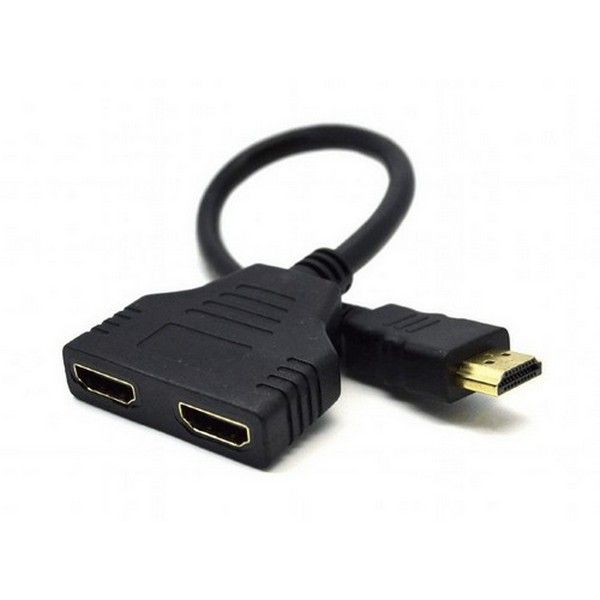 HDMI To HDMI 1 to 2 Input Output Splitter Cable