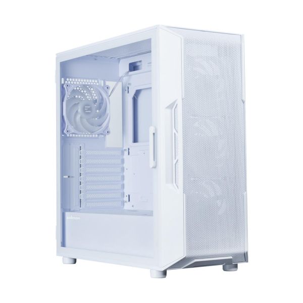 Zalman PC case I3 Neo V2 without PSU, _xUSB3.0, _xUSB2.0, 1x Type C, 4x120mm RGB, VGA 355mm, LCS ready, TG Side Panel, ATX, white