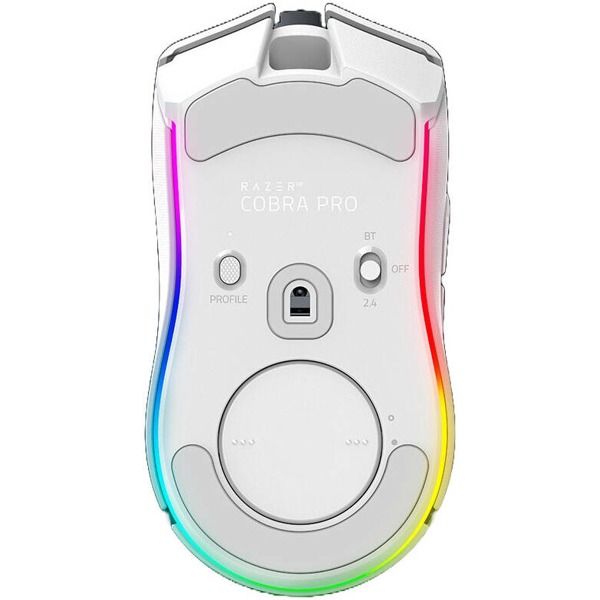Razer Mouse Cobra Pro, RGB, USB-A/WL/BT, white