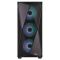 2E GAMING PC case Aruba G3313B, without PSU, 1xUSB3.0, 2xUSB2.0, 5x120mm ARGB, VGA 300mm, LCS ready, HUB, TG Side Panel, ATX, black