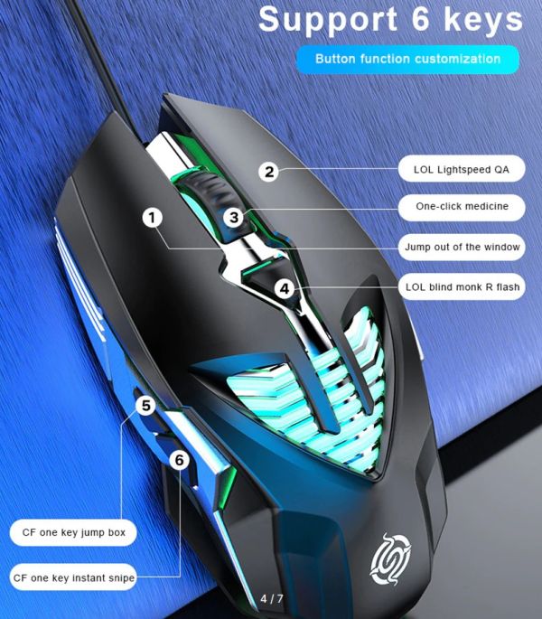 K-SNAKE OPTICAL MOUSE Q1