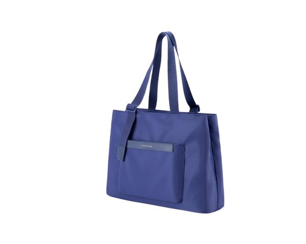 Laptop bag: Kingsons Fashion Womens Waterproof Laptop Bag 14" Navy Blue - KS25001