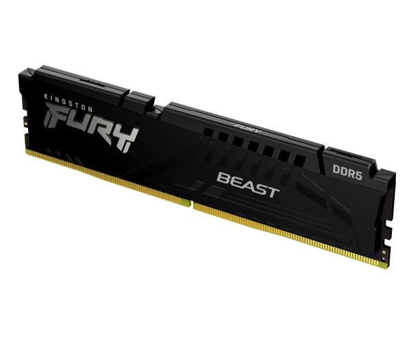 RAM Kingston DDR5 64GB (2x32GB)  6400MT/s CL32 FURY Beast Black RGB EXPO/XMP