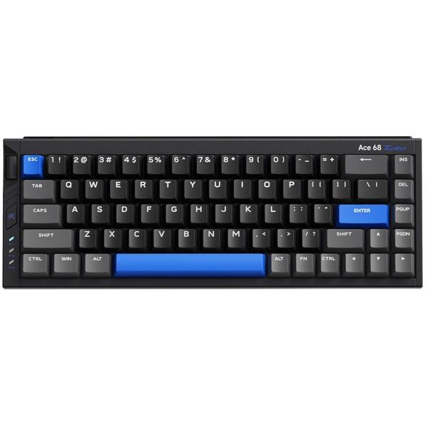 keyboard MCHOSE Ace 68 Hall Effect, Mount Tai Magnetic, 16K, USB-A, RGB, Cyber Black