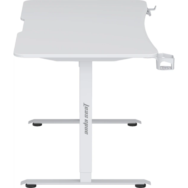 AndaSeat Desk Xtreme E with electric height adjustment, 140x73-117cm, white