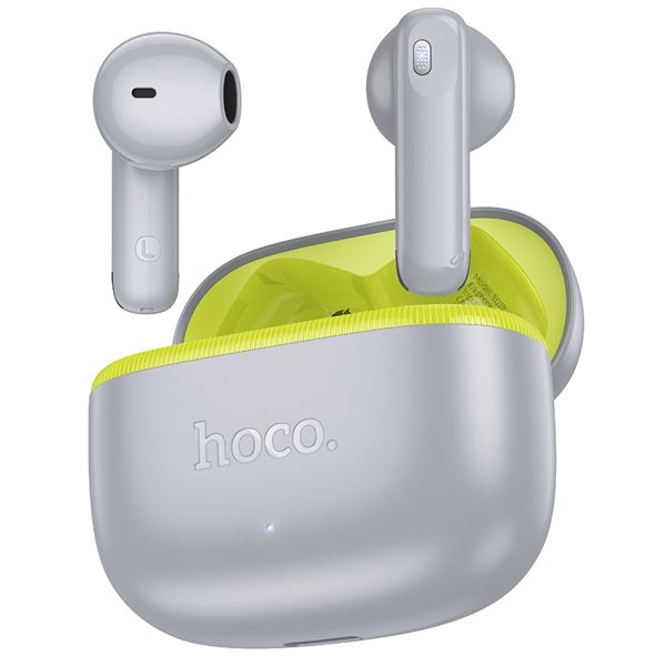 Hoco EQ28 Bird true wireless Bt headset Light gray