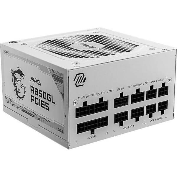 MSI PSU MAG A850GL PCIE5 WHITE
