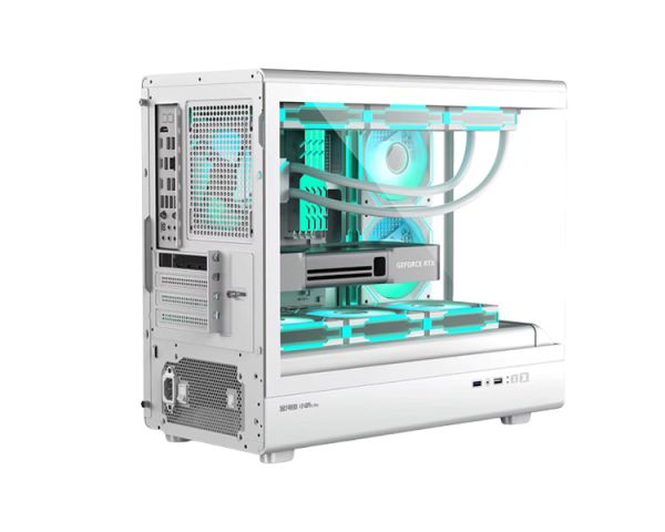Case: Golden Field Lantau Lite 360 6x120mm ARGB Fans Mid Tower White