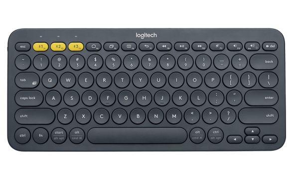 LOGITECH K380 Multi-Device Bluetooth Keyboard - DARK GREY - RUS