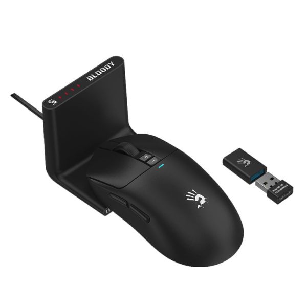 Mouse: A4Tech Bloody R72 Ultra Duo Dual Mode Wireless Gaming Mouse Black