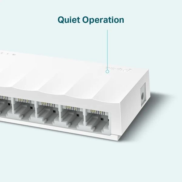 TP-Link, LS1008, 8-Port 10/100Mbps Desktop Switch RJ45 ports
