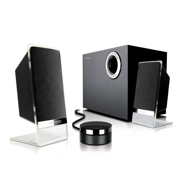 Speaker 2.1: Microlab M-200BT Platinum Bluetooth Speaker 50W Black