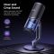 Microphone UGREEN CM769 (35629), Microphone for PC, RGB, USB, 3.5mm, Black