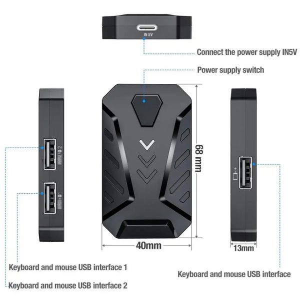Mix Master 5 in 1 Video Game Conveter