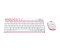 MK240, LOGITECH, Keyboard, Nano Wireless Combo, WHITE/VIVID RED.