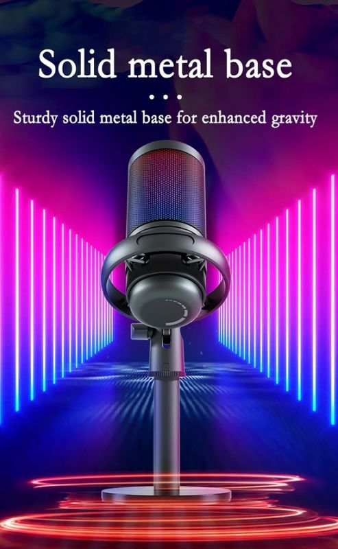 MLDZ ME6S RGB USB Microphone
