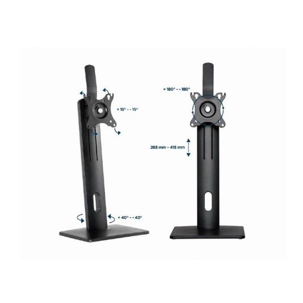 Monitor stand: Gembird MS-D1-01 Monitor desk stand height adjustable 17"-32"