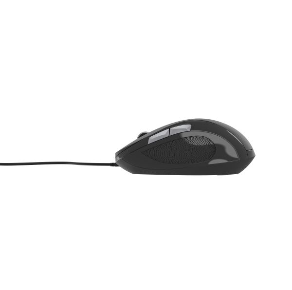 Mouse: Gembird MUS-6B-01 Wired optical mouse Black
