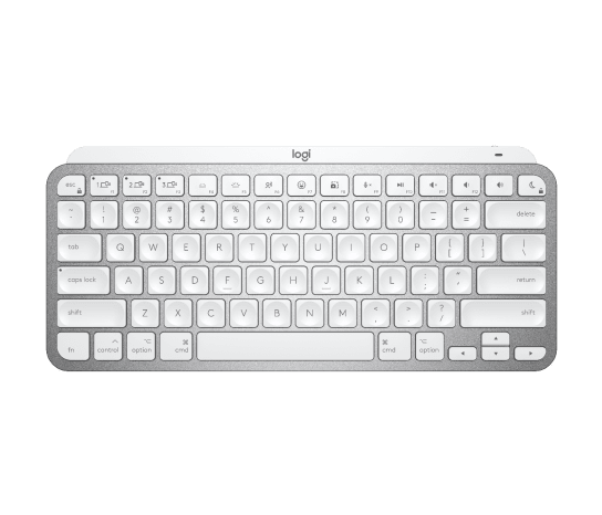 LOGITECH MX Keys Mini For MAC Bluetooth Illuminated Keyboard - PALE GREY - US INT'L