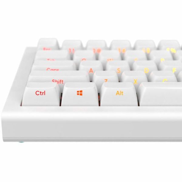 Keyboard/ Nubi NK68HE White - Hall Effect Gaming Keyboard