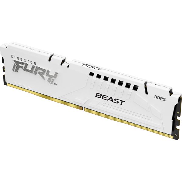 Kingston FURY White 16GB 5200MHz DDR5 DIMM CL36 1Rx8 2G x 64-Bit