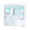 Zalman Computer case P30 White V2, without PSU, 1xUSB3.0, 1хUSB Type-C, 3x120mm ARGB, TG Front/Side Panel, mATX, White