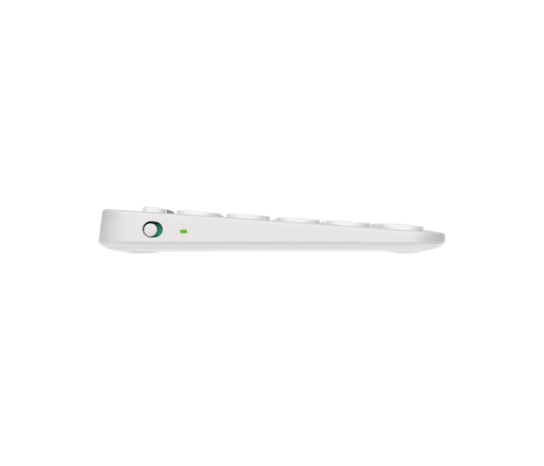 LOGITECH Pebble Keys 2 K380s - TONAL WHITE - US INT'L - BT - INTNL-973 - UNIVERSAL