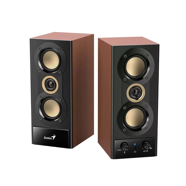 SP-HF800BT, Genius, Hi-Fi Wood, Speakers 20w, Bluetooth, 220v
