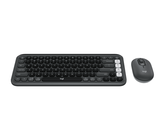 LOGITECH POP ICON COMBO - GRAPHITE - US INT'L - BT  - INTNL-973