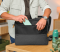 LISBOA 16" LAPTOP BAG - BLACK