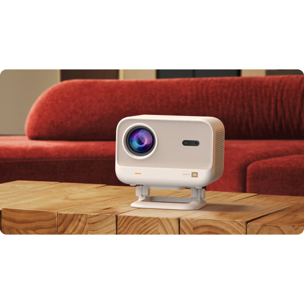 Yaber L2 Plus Home Cinema, LCD Projector, FHD 1920x1080, 700lm, JBL Speakers, White