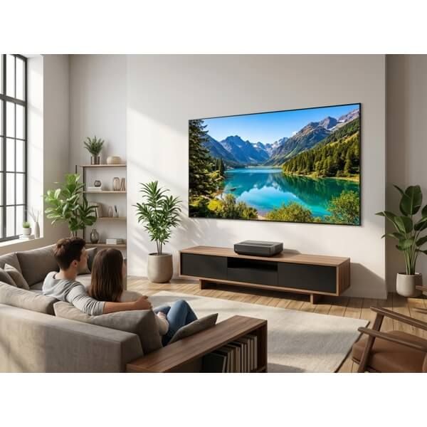 Projector screen Allscreen CNF110HFS, ULTRA THIN BEZEL SCREEN, 243x137CM, 110", 16:9, ALR, High Brightness