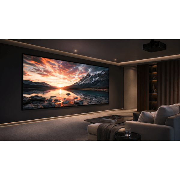 Projector screen Allscreen CNF110HFS, ULTRA THIN BEZEL SCREEN, 243x137CM, 110", 16:9, ALR, High Brightness