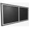 Projector screen Allscreen CNF110HFS, ULTRA THIN BEZEL SCREEN, 243x137CM, 110", 16:9, ALR, High Brightness