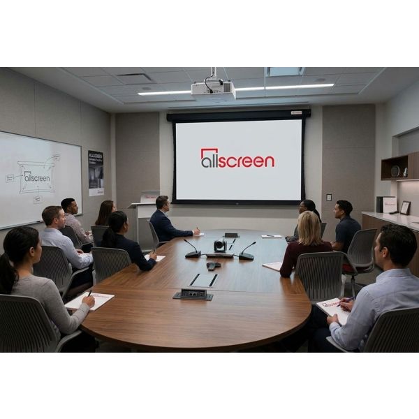 Projector screen ALLSCREEN CWP-8080B, MANUAL PROJECTION SCREEN, 200X200CM HD FABRIC CWP-8080B 110 inch