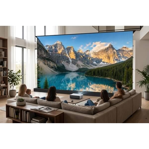 AllScreen CMF100HBC, MOTORIZED FLOOR RISING SCREEN, 221x124CM, 100", 16:9, ALR, WITH REMOTE CONTROL