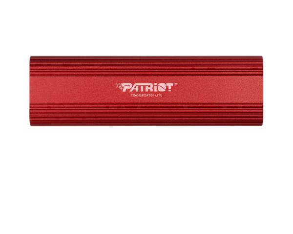 External Hard Drive: Patriot Transporter Lite 1TB External Portable SSD USB-C 3.2 Red - PTPL1TBPEC
