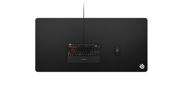 SteelSeries Mouse Pad QcK, 3XL (1220x590x3mm), black