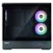 Zalman Computer case P30 Black V2, without PSU, 1xUSB3.0, 1хUSB Type-C, 3x120mm ARGB, TG Front/Side Panel, mATX, Black
