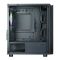 Zalman PC case T4 Plus without PSU, 2xUSB3.0, 1xUSB2.0, 1x120mm ARGB, VGA 320mm, TG Side Panel, mATX, black
