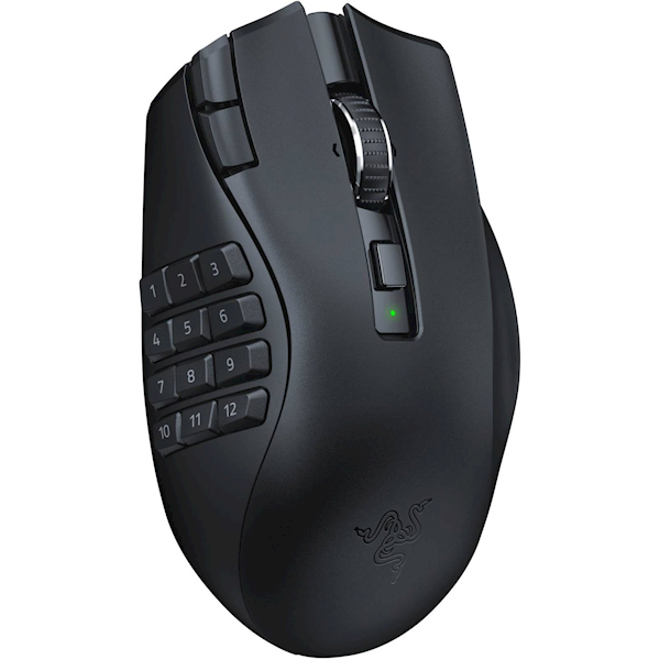 Razer Mouse Naga V2 HyperSpeed, WL/BT, black