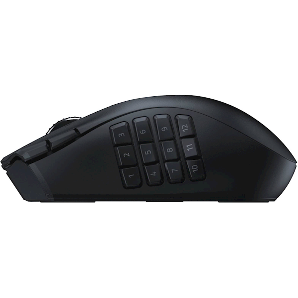 Razer Mouse Naga V2 HyperSpeed, WL/BT, black