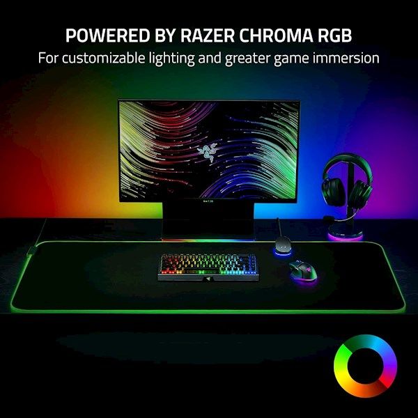 Razer Mouse Pad Goliathus Chroma RGB 3XL (1200x550x4mm), black