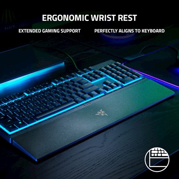 Razer Keyboard Ornata V3 X RGB 104key USB EN, black