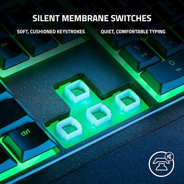 Razer Keyboard Ornata V3 X RGB 104key USB EN, black